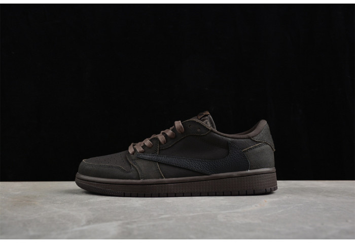 Travis Scott x Air Jordan 1 Low " Velvet Brown "-DM7866-202
