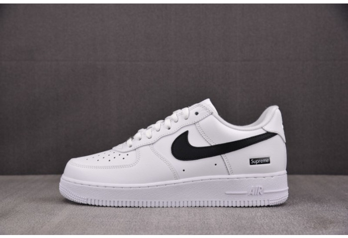 NK Air Force 1 Low Supreme White Black-CU9225-102