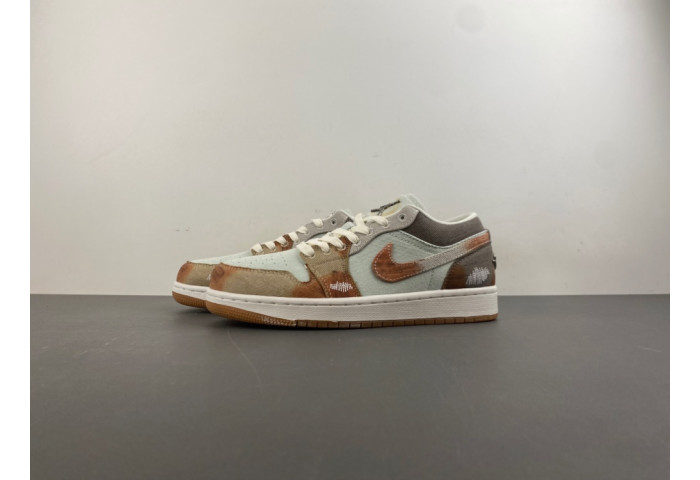 Jordan 1 Low SE Multi-Color Sail Light Bone-IM6664- 991