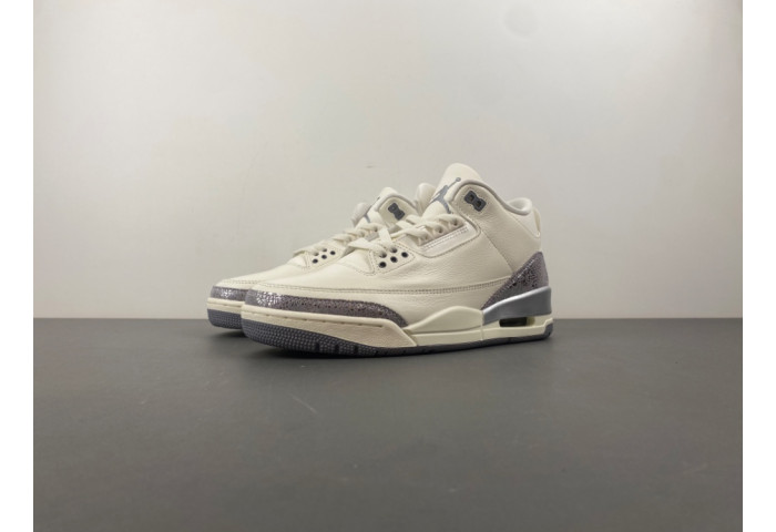Air Jordan 3 “Sail/Metallic Silver-CK9246-100