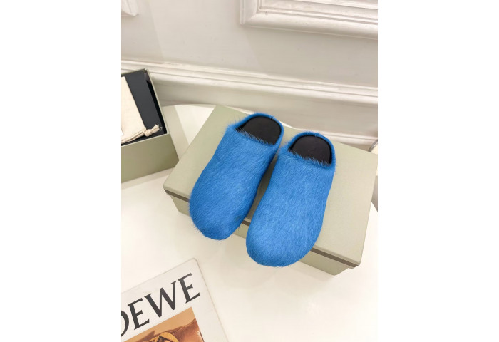 Marni Mules Blue