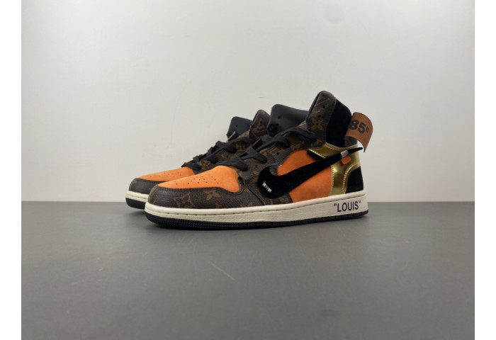OFF-WHITE x Air Jordan 1 LV-554724-555