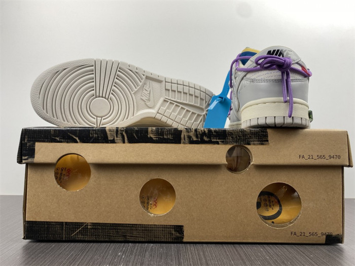 o-w x dunk low 