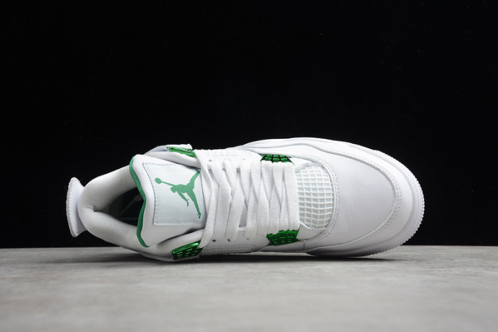 air jordan 4 retro “pure money” white green ct8527-113