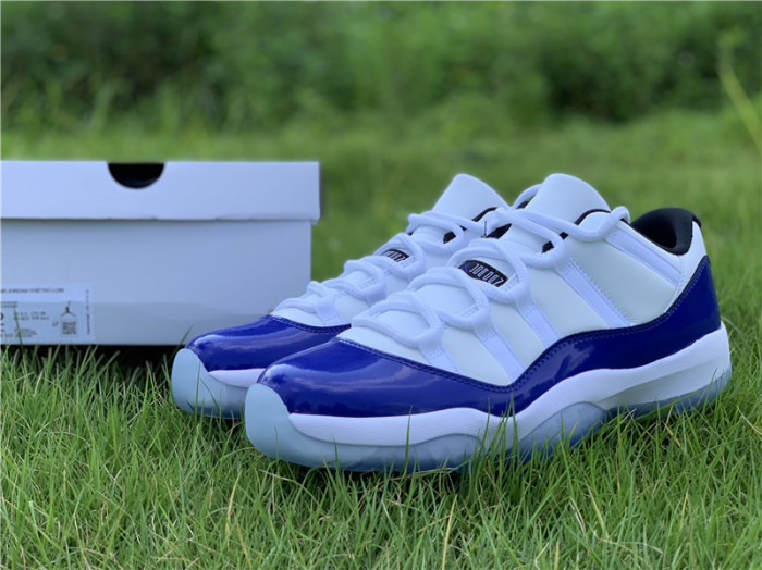 air jordan 11 retro low "concord" ah7860-100