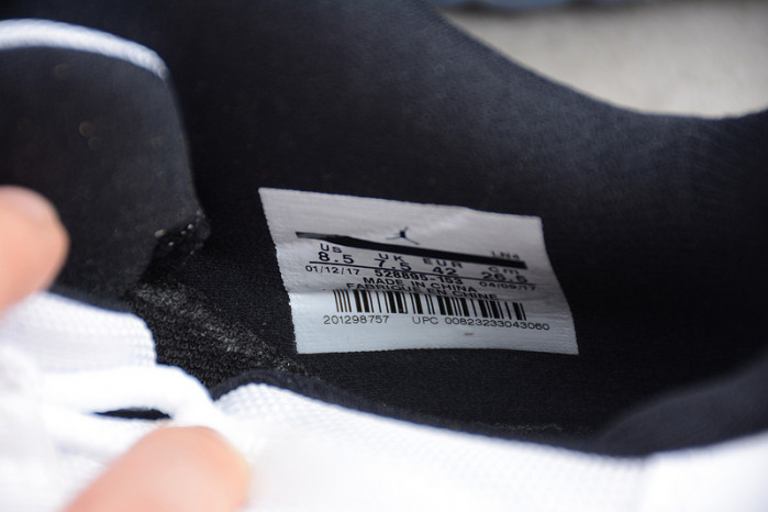 air jordan 11 retro low "concord" black/ white mens 528895-153