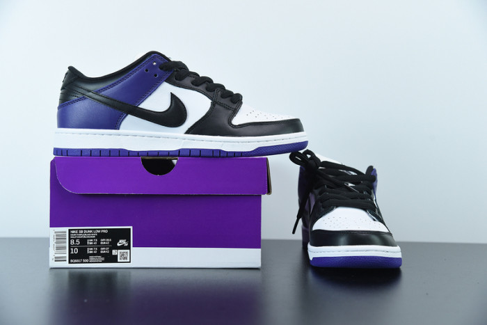 nike sb dunk low court purple-bq6817-500