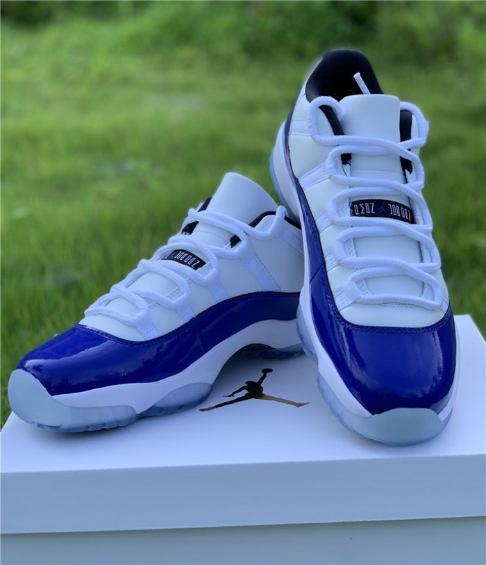 air jordan 11 retro low "concord" ah7860-100