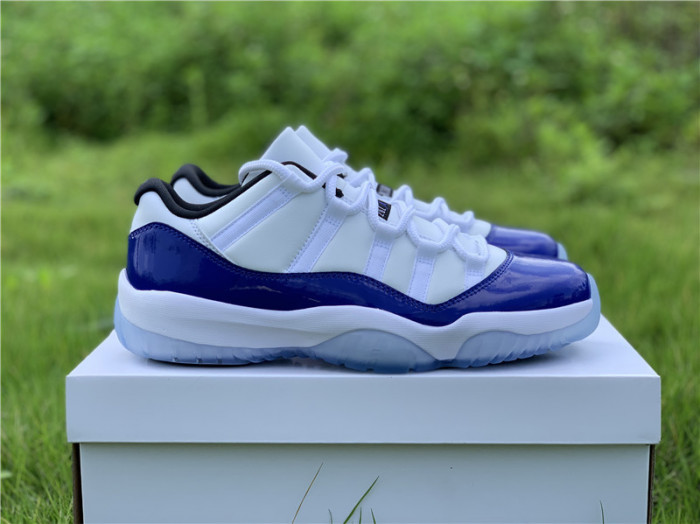 air jordan 11 retro low "concord" ah7860-100