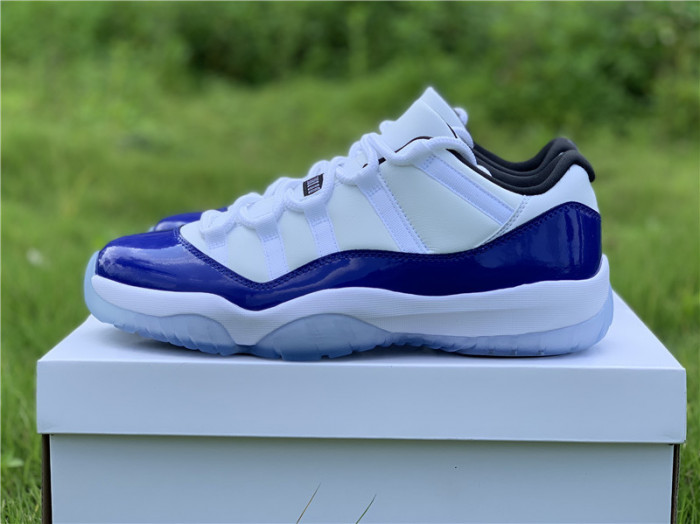 air jordan 11 retro low "concord" ah7860-100