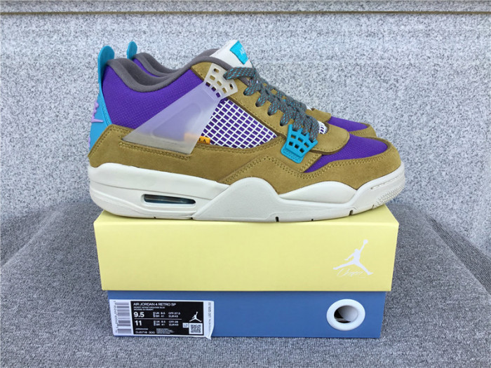 union x air jordan 4 “desert moss” dj5718-300