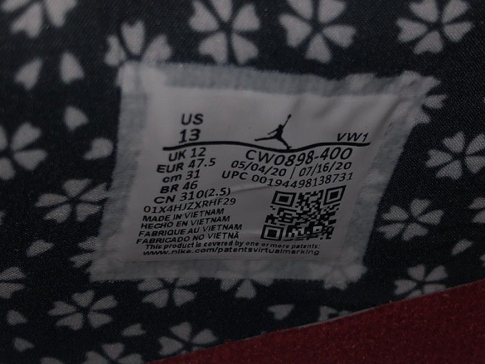 air jordan 4 sashiko deep ocean cw0898-400