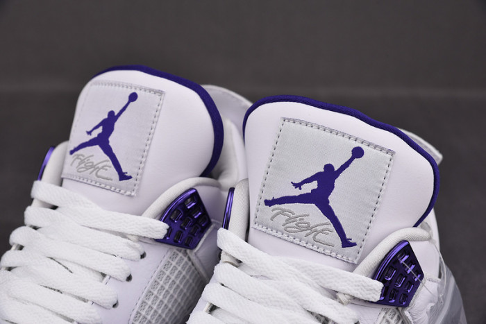 air jordan 4 retro “pure money” white purple ct8527-115