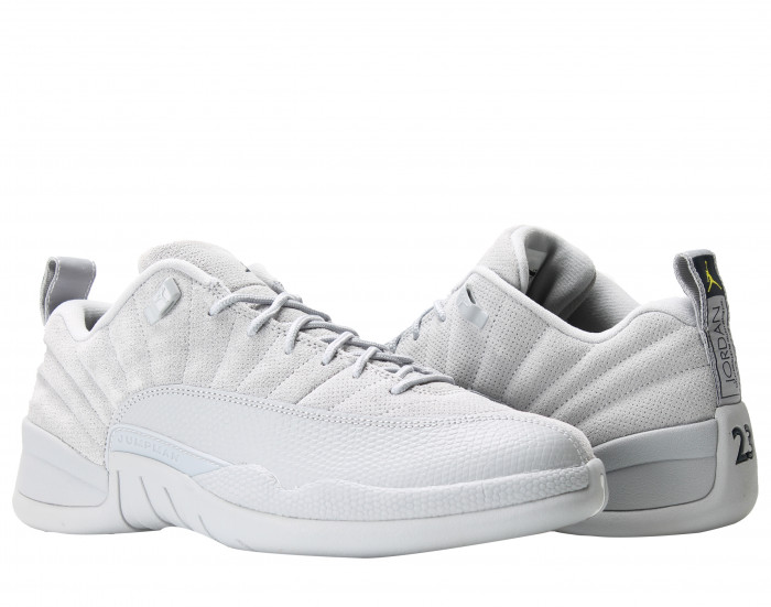 jordan 12 low grey suede 308317-002