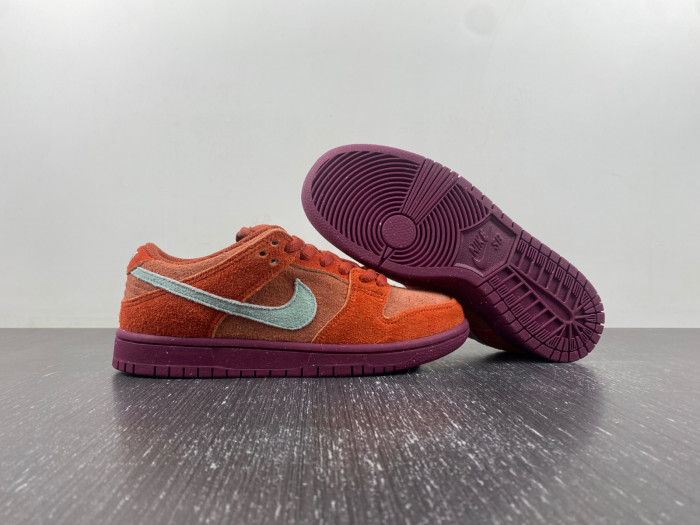 nike sb dunk low mystic red rosewood-dv5429-601