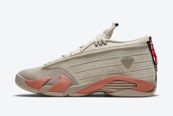 clot air jordan 14 low sepia stone dc9857-200