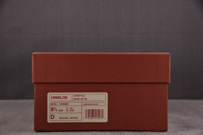 New Balance 990v6 MiUSA Loro Piana-U990LO6