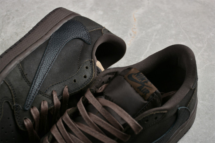 Travis Scott x Air Jordan 1 Low " Velvet Brown "-DM7866-202