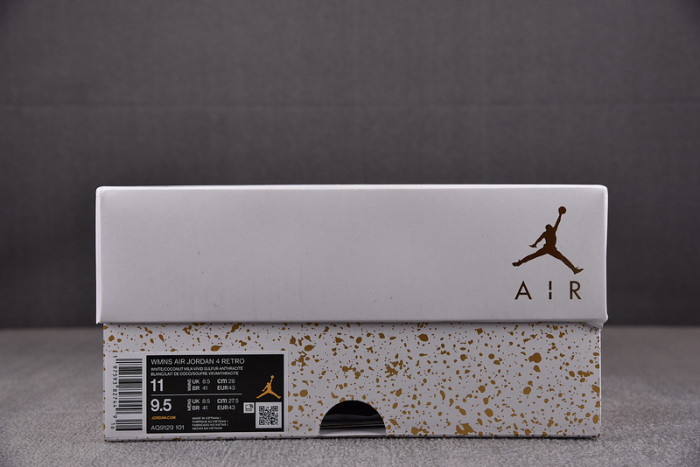 air jordan 4 wmns “vividsulfur”-aq9129-1010
