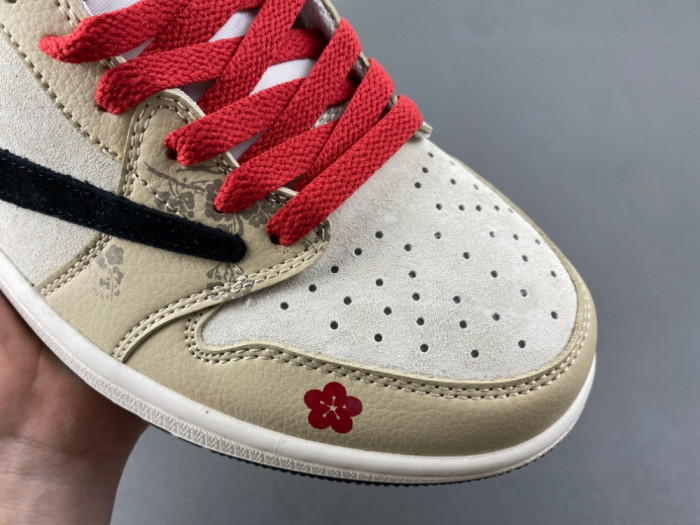 Travis Scott x Fragment Design x Air Jordan 1 Low OG-DM7866-077