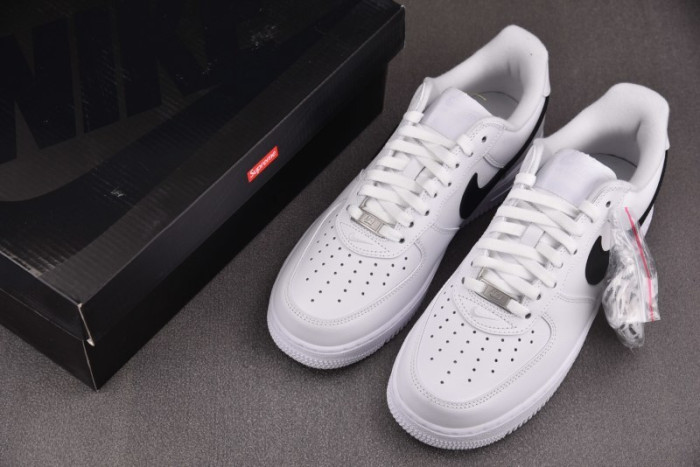 NK Air Force 1 Low Supreme White Black-CU9225-102