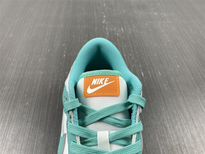 nike dunk low white turquoise (w)-dv2190-100