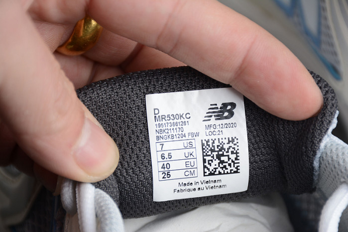 new balance 530 steel blue- mr530kc