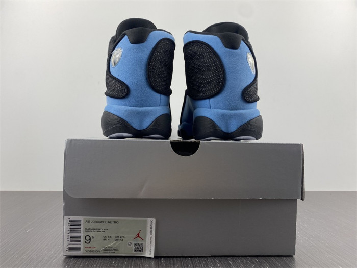 jordan 13 retro black university blue-dj5982-041