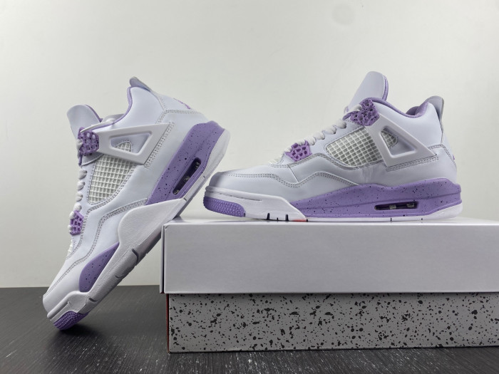 air jordan 4 white and purple-ct8527-115