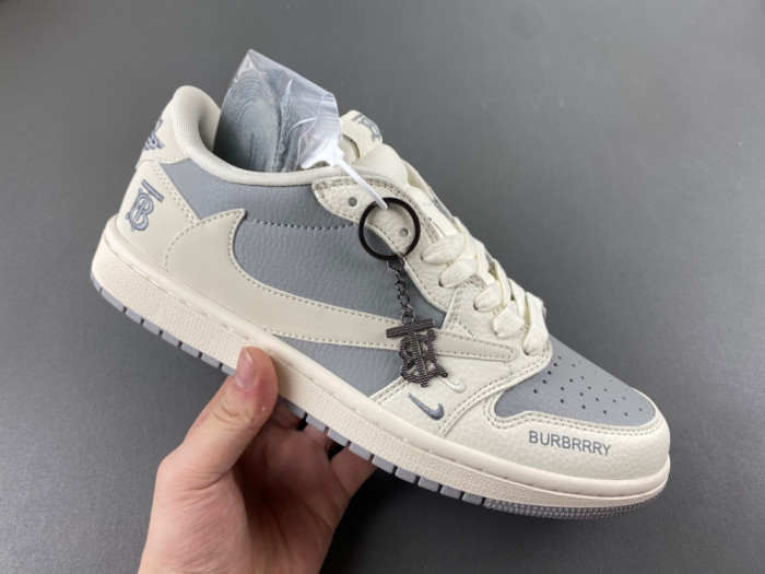 BURBRRY x Travis Scott x Nike Air Jordan 1 Low Nike-BB6588-315