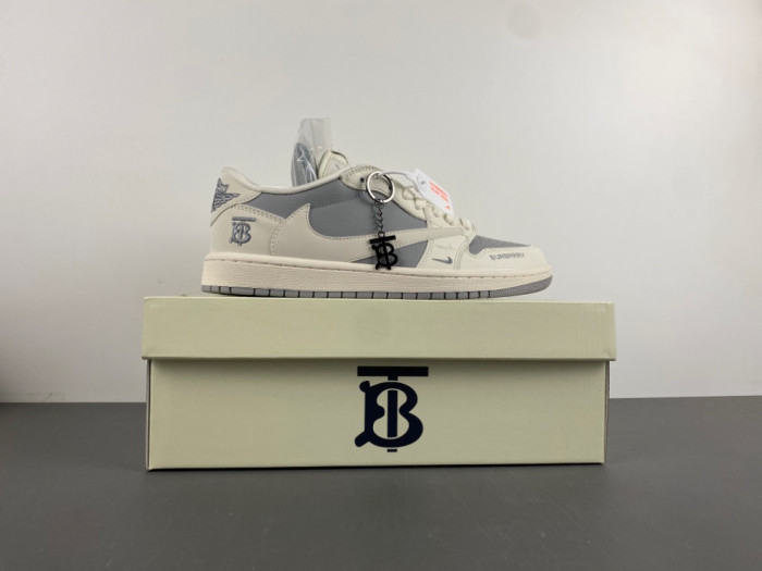 BURBRRY x Travis Scott x Nike Air Jordan 1 Low Nike-BB6588-315