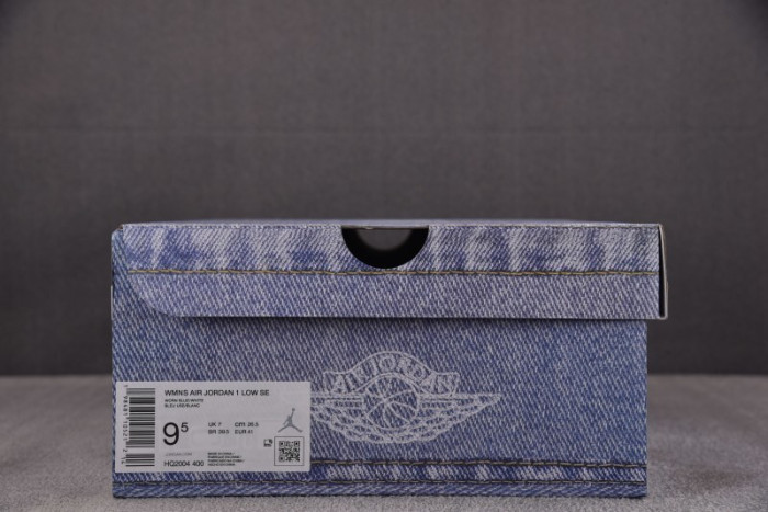 Air Jordan 1 Low SE Denim Worn Blue-HQ2004-400