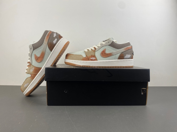 Jordan 1 Low SE Multi-Color Sail Light Bone-IM6664- 991
