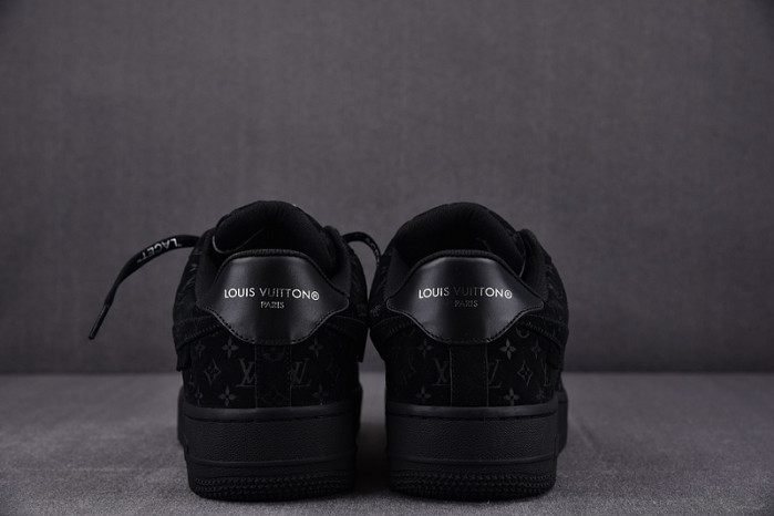 l**is V*t*n nike air force 1 low by virgil abloh black