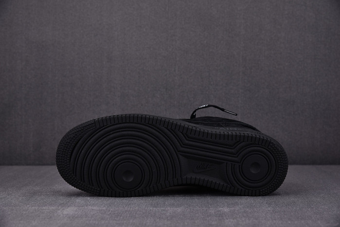 l**is V*t*n nike air force 1 low by virgil abloh black