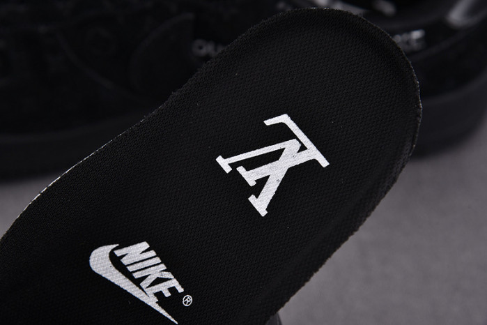 l**is V*t*n nike air force 1 low by virgil abloh black