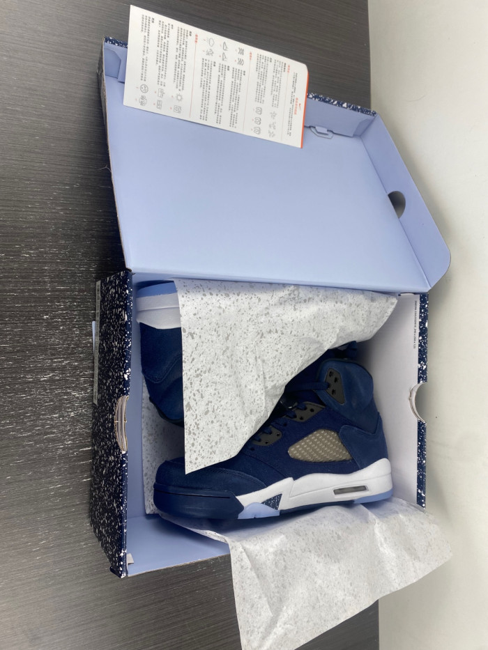 air jordan 5 “midnight navy”-fd6812-400