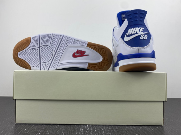 jordan 4 retro sb white blue -dr5415-140
