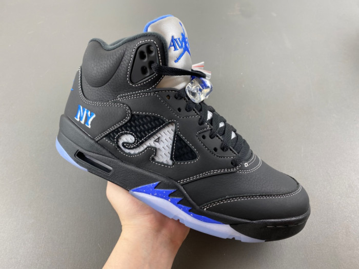 Awake NY x Air Jordan 5 “Racer Blue”-DV4982-004