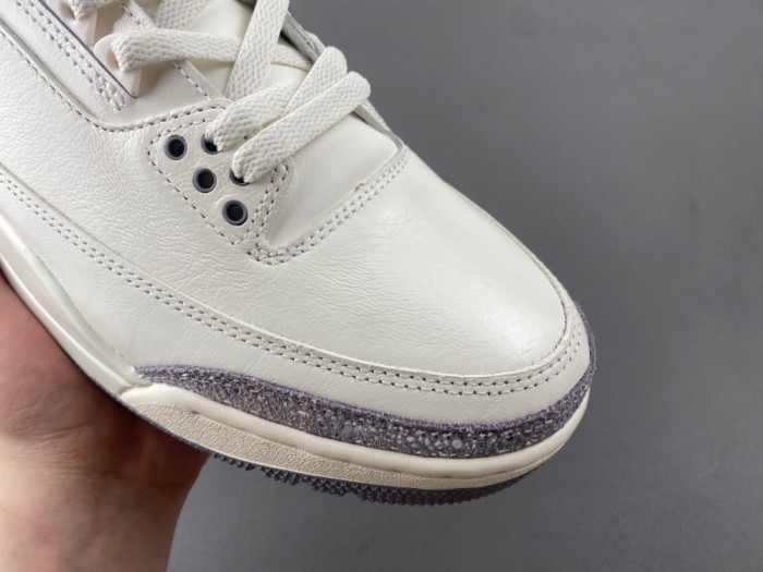 Air Jordan 3 “Sail/Metallic Silver-CK9246-100