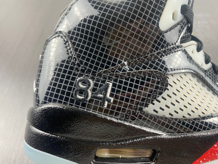 jordan 5 retro unc black clear