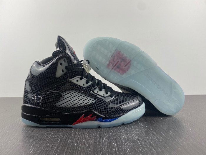 jordan 5 retro unc black clear