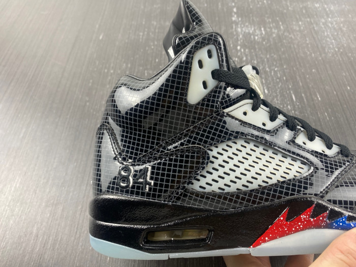 jordan 5 retro unc black clear