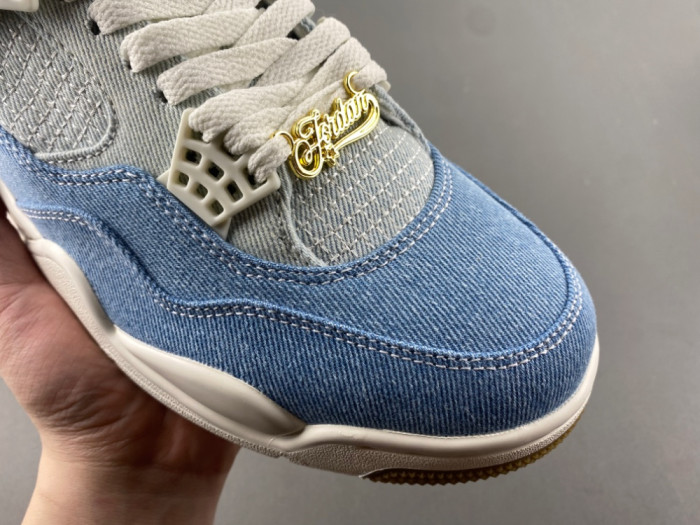 Air Jordan 4 Denim "Worn Blue”-IB6716-100