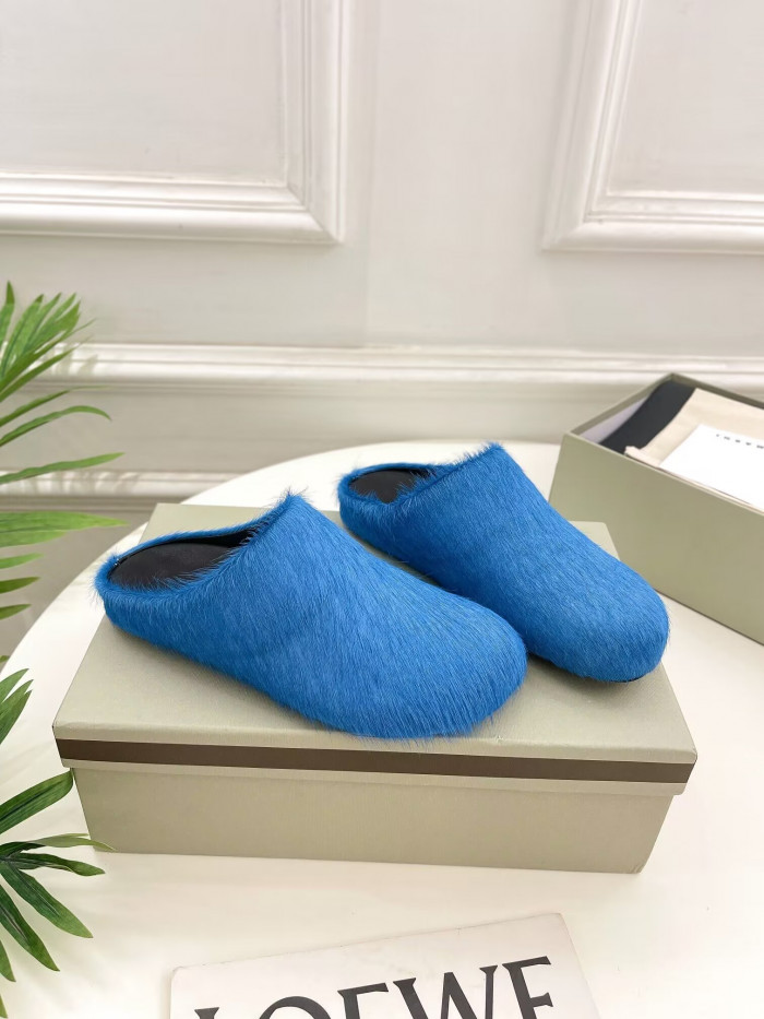 Marni Mules Blue