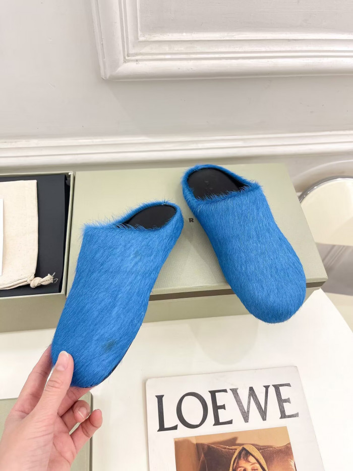 Marni Mules Blue