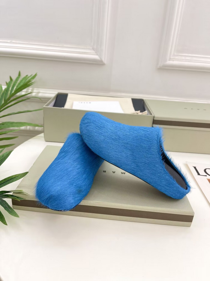 Marni Mules Blue