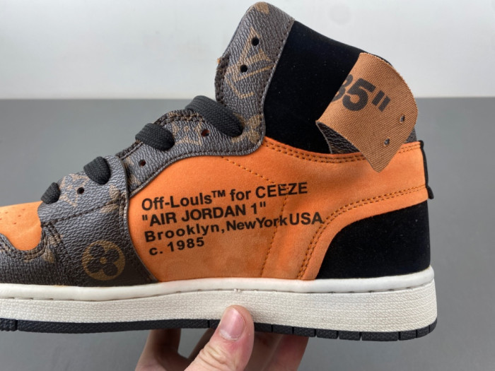 OFF-WHITE x Air Jordan 1 LV-554724-555