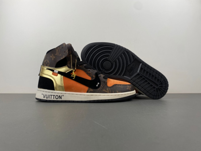 OFF-WHITE x Air Jordan 1 LV-554724-555